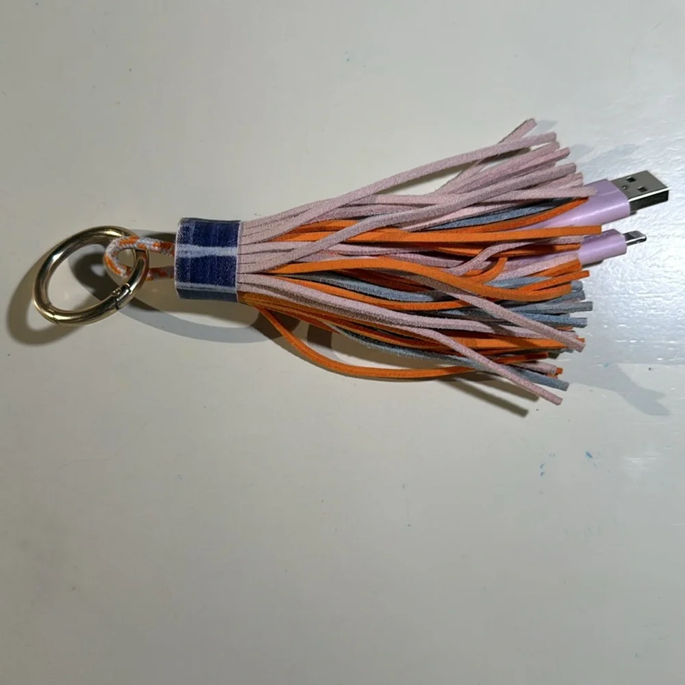 12” Lightning to USB-A Keychain Cable - heyday with Aliyah Salmon